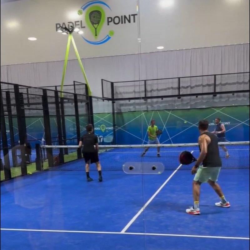 Ukrayna Odessa Panoramik Padel Kort Kurulumu