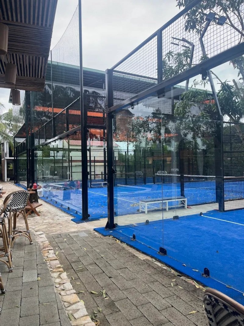 Vietnam 3 Panoramic Padel Courts Completed  for Padel Phu Quoc
