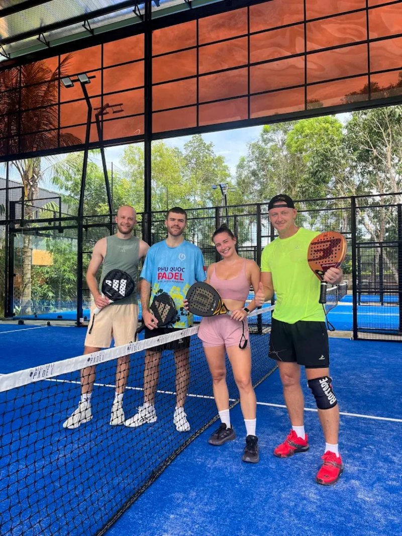 Vietnam 3 Panoramic Padel Courts Completed  for Padel Phu Quoc