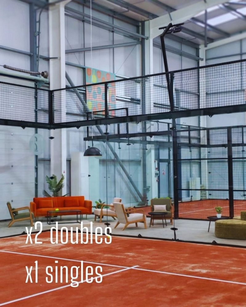 Full Panoramic Padel Court Installation in the UK – Padel Warehouse 52 Wolverhampton