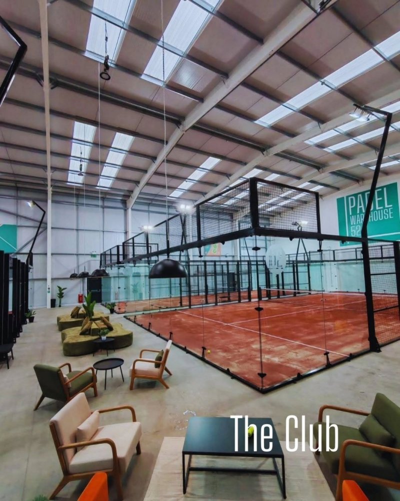 Full Panoramic Padel Court Installation in the UK – Padel Warehouse 52 Wolverhampton