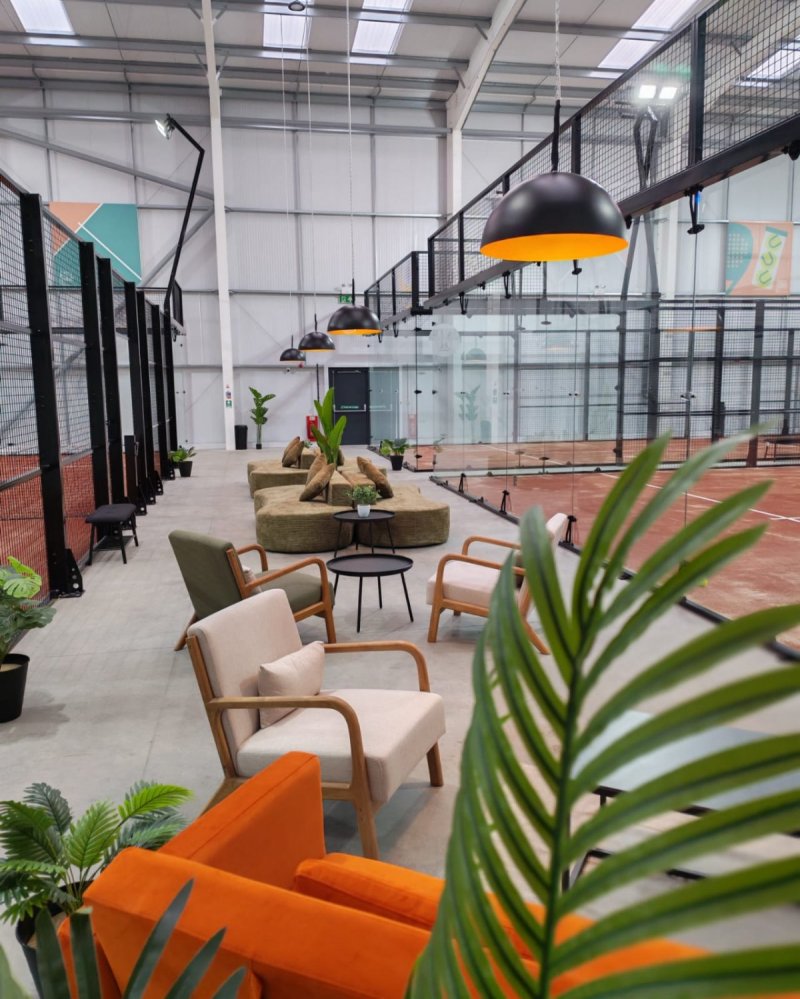 Full Panoramic Padel Court Installation in the UK – Padel Warehouse 52 Wolverhampton