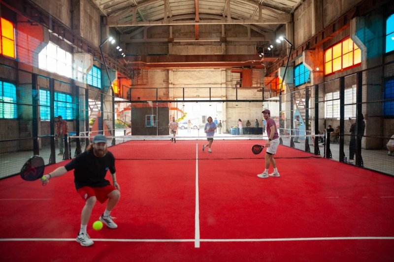 Premium Padel Court Installation in Georgia Full Panoramic Mediterra 360