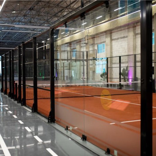 Azerbaijan 7 Premium Indoor Panoramic Padel Courts Installed in Baku