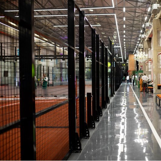 Azerbaijan 7 Premium Indoor Panoramic Padel Courts Installed in Baku