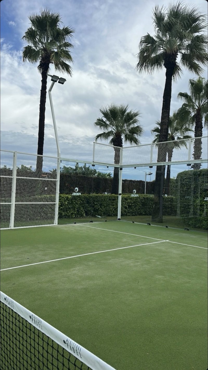 Hotel Padel Court Construction | Calista Luxury Resort Belek | Mediterra Padel